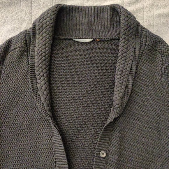 Elie Tahari Black Knit Silk/Cotton Cardigan Size Small - Picture 2 of 16